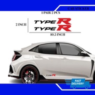 Type R Car Sticker/LP-085