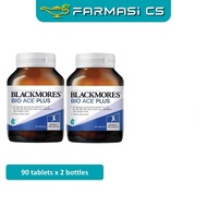 BLACKMORES Bio ACE Plus 90 tablets x 2 bottles EXP:08/2026 FREE Airtight Container 1000ml [Vitamin A