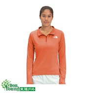 [THE NORTH FACE] FACE Outdoor Moisture Wicking Quick-Drying Ladies Riseway 1/2 Zipper Top NF0A538U