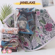 JANELAXE932JN Kitchen Towel, 37x40cm Decorative Large Hand Towel,  4 Layer Cotton Gauze Quick Dry Pu