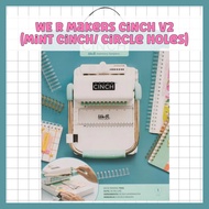 Cinch V2 White Mint Book Binding Machine (Circle Holes) We R Makers | Loona Creates