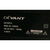 Backlight set 42inch Devant 42cb520 Led tv smart 1 strip E4v