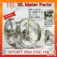 S3 CUSTOM HUB SPORT RIM HL Y15,Y16,125Z,LCV8 PNP CNC S3