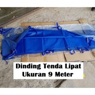 Terpal Dinding Tenda Mika 9 Meter Untuk Tenda Lipat 3x3