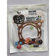 YAMAHA NVX155 / Y16ZR / R15 RACING COPPER 8 HOLES HEAD GASKET 0  Metal Copper Apple 63MM 65MM