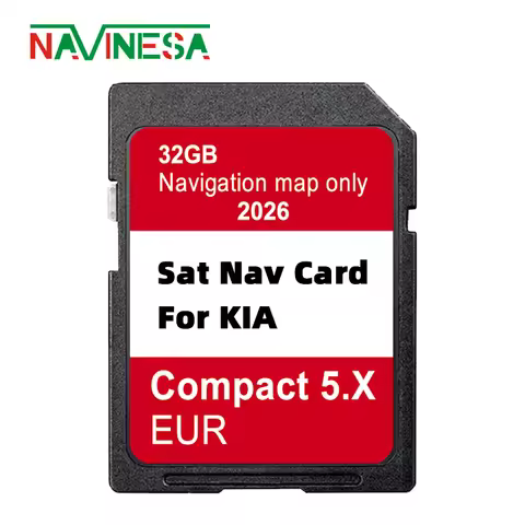 Memory Card Navigation GEN5 for KIA Carens Ceed Niro Optima Picanto Rio Soul Sportage Stonic Vehicle