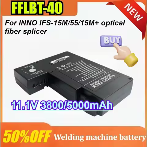 New FFLBT-40 11.1V 3800/5000mAh for INNO IFS-15M/15M+/55/55M for Heima H9/D21 Fusion Splicer Battery
