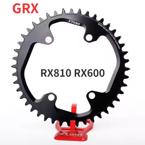 Stone Round Chainring 110 BCD for Shim ano Gravel GRX FC RX810 RX600 34 36 38 40 42 46 58T 60T Tooth