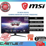MSI G321Q 32 Inch IPS QHD 170Hz 1ms Gaming Monitor G-Sync FreeSync