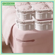 [GRCEKRIN] Bed Sheet Holders Fasteners Bed Sheet Holder with Lock Strips Bed Corner Holders