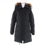 正品CANADA GOOSE3802L 黑標 Shelburne 派克大衣羽絨服，黑色，S/P，女款。