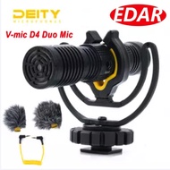 Deity Microphones V-Mic D4 DUO Dual-Capsule Micro Camera-Mount Shotgun Microphone