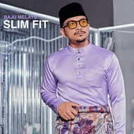 Bulan Bintang Baju Melayu Slim Fit