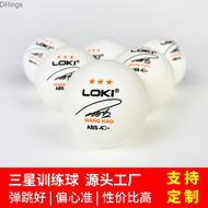 LOKI Table Tennis ABS Training Ball Customized 3-Star New Material 40+ DHings