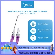 Vacuum cleaner ✮Midea MVC-SC861 (Red) 2-In-1 Stick Vacuum Cleaner  Handstick Vacuum✿