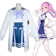 Virtual YouTuber Cosplay Minato Aqua JK Sailor Game Anime Costume Clothes Party Comic Exhibition Per