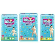 PAMPERS BABY HAPPY PANTS ALL SIZE M34/L30/XL26