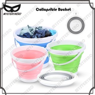 MysteryHero Foldable Bucket Foldable Pail Collapsible Bucket Water Bucket Car Washing Outdoor Travel