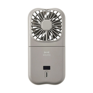 BRUNO 5WAY Folding Fan BDE068 พัดลมพกพา แบบพับได้ ตั้งโต๊ะ มาพร้อมสายคล้องคอ ใช้เป็นขาตั้งโทรศัพท์ก 