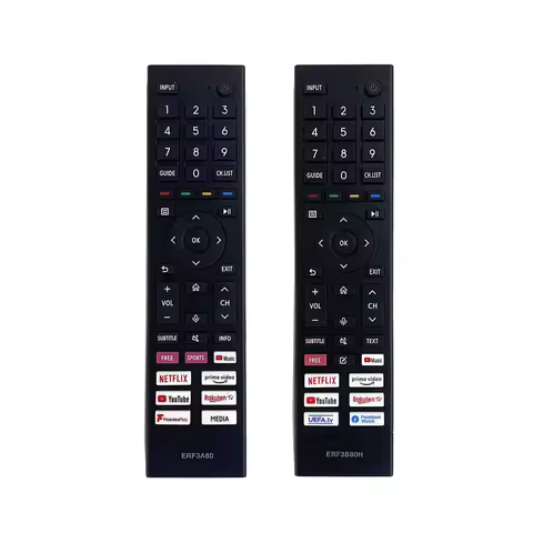 ERF3A80 ERF3B80H Replaced Remote for HISENSE Smart Android TV Remote Control 75A6G 75A6GTUK 65A6GTUK