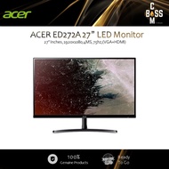 *HOT MODEL*ACER ED272A 27" FHD IPS LED MONITOR (1920X1080,4MS,75HZ,VGA+HD MI)
