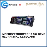 IMPERION TROOPER 10 104 KEYS MECHANICAL KEYBOARD