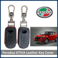 Perodua ATIVA Leather Car Key Cover Remote key Cover