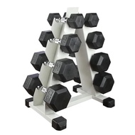 25 Lbs 40kg Paun 10kg Dumbbell Set Getah Bersarung Hex Dumbbell