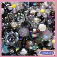 10-20g Iridescent UV Beads, Mirror Finish Mixed Beads for DIY Accessories Making