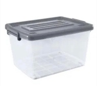 90%新 日本城 EZ KEEP - 有轆 儲物膠箱 80L公升 52L公升