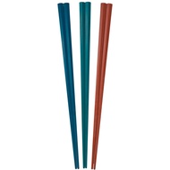 Hexagonal Chopsticks Set 23cm - Heat-resistant up to 220℃, Made in Japan, Stylish Design, Non-slip,