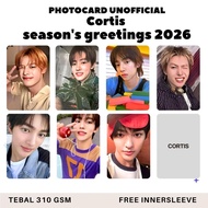 Cortis Photocard Cortis Season Greetings 2026 Keonho James Juhoon Martin Seonghyeon