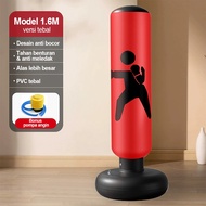 Tinju Model Tiup 160cm Inflatable Punching Bag Tinju Boxing Kebugaran Olahraga Tinju Tinju Sandbag