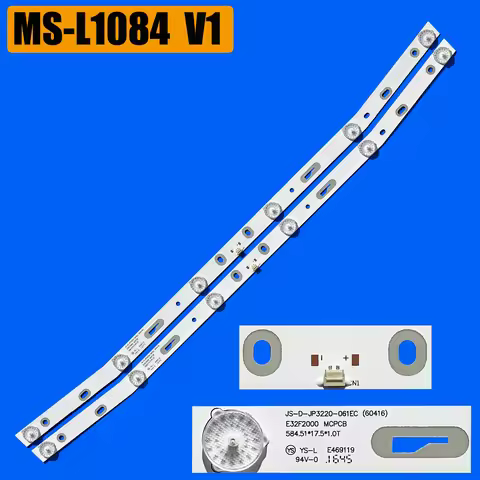 1/5/15 Kits LED backlight strip For MS-L3655 V1 MS-L1084 MS-L1160 V3 MS-L1220 V2 ST3151A05-9 PT320AT
