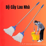 Mop, wringer cart floor mop, 1.2m high mop