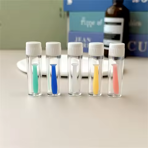 Multifunction Silicone Contact Lens Insertion Tool Plunger Remover for Soft and Hard Lenses Portable