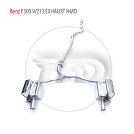 HMD Stainless Steel Exhaust System Performance Catback is Suitable for Mercedes Benz E300 W213 Car M