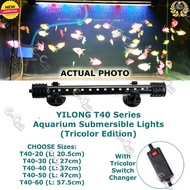 Yilong T4 Aquarium Submersible Light for Aquarium Light(algt)Aquarium Accessories Submsersible Light