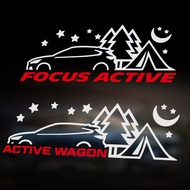 Xiii _ Ford FOCUS ACTIVE WAGON Camping Situation Car Sticker
