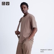 UNIQLO U DRY-EX快乾T恤 棕色 大地  咖啡 卡其 XL 全新
