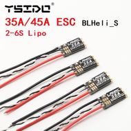 YSIDO 35A/45A BLHeli_S 2-6S Lipo LANRC ESC Built-in Programmable RGB LED D-Shot 150/300/600 ONESHOT1