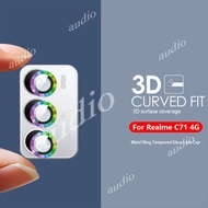 Realme C71 4G Metal Camera Lens Protector Tempered Glass For realme C71 RealmeC71 4G Clear Metal Rin