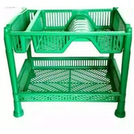 Plate Plate Rack 2 Flowers / Plate Shelf And Glass / Plate Rack