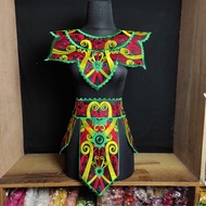 Lace Embroidery Kace Dayak Motif Dance Costume