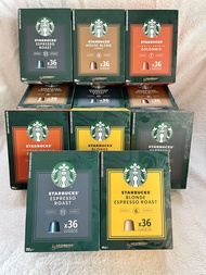 แคปซูลกาแฟสตาร์บัค 36 แคปซูล Starbucks Coffee 36 capsules for Nespresso machine