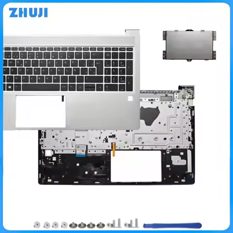 Keyboard US/UK/LA/IT/FR/GE/SP For ProBook 450 G8 455 G8 With Backlit Computer Replacement Part Acces