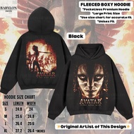 Fire and Grey Avatar Hoodie | Movie Pattern Hoodie | Science Fiction Fan Art Sports Shirt | Give Him