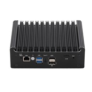 HUNSN Micro Firewall Appliance, Mini PC, VPN, Router PC, Intel N4505 N6000, RS41, AES-NI, 4 x 2.5GbE