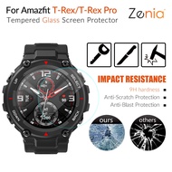 2pcs Full Screen Protector Film For Amazfit T-Rex/ T Rex Pro Watch HD 9H 2.5D Tempered Protective Glass Explosion-proof Anti Scratch Film