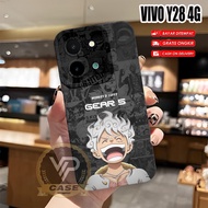 Latest Vivo Y28 4G Softcase 2024 Flexible Rubber Material One PIECE Ger 5 Motif (BK163) Vivo Y28 4G 